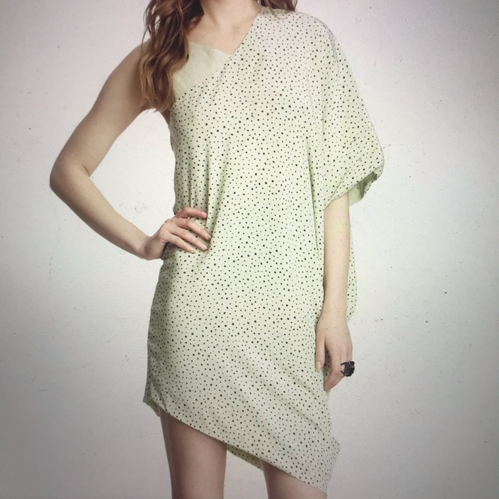 NWT Corey Lynn Calter Starry Silky Dress in Mint